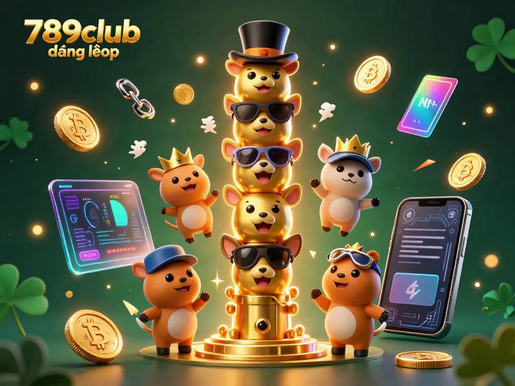 Join the excitement at 789club đăng nhập with dynamic visuals including 3D coins and gaming fun.