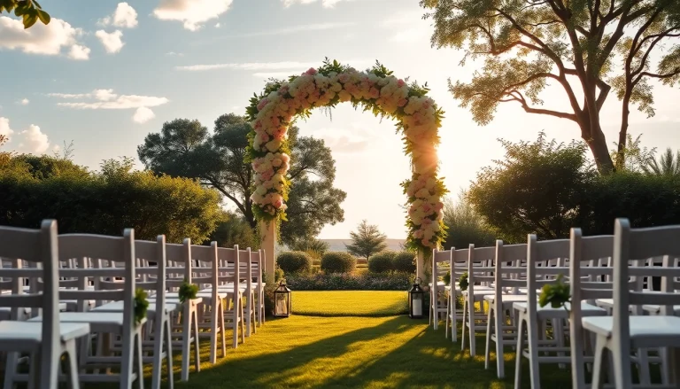 Best Wedding Venue Jacksonville with a stunning outdoor ceremony set in a garden