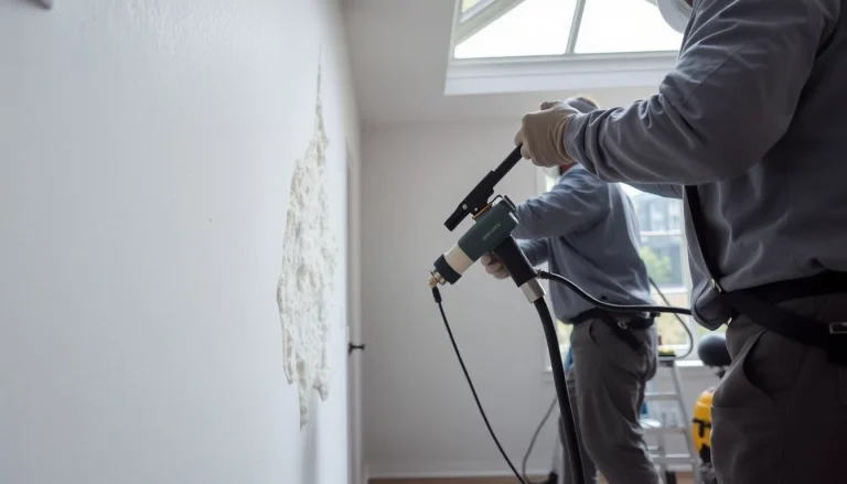Efficient spray foam removal Portsmouth in a clean residential environment.