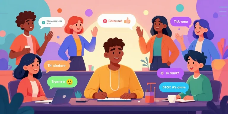 Interactive and engaging NSFW AI chat scene with animated avatars having fun conversations.