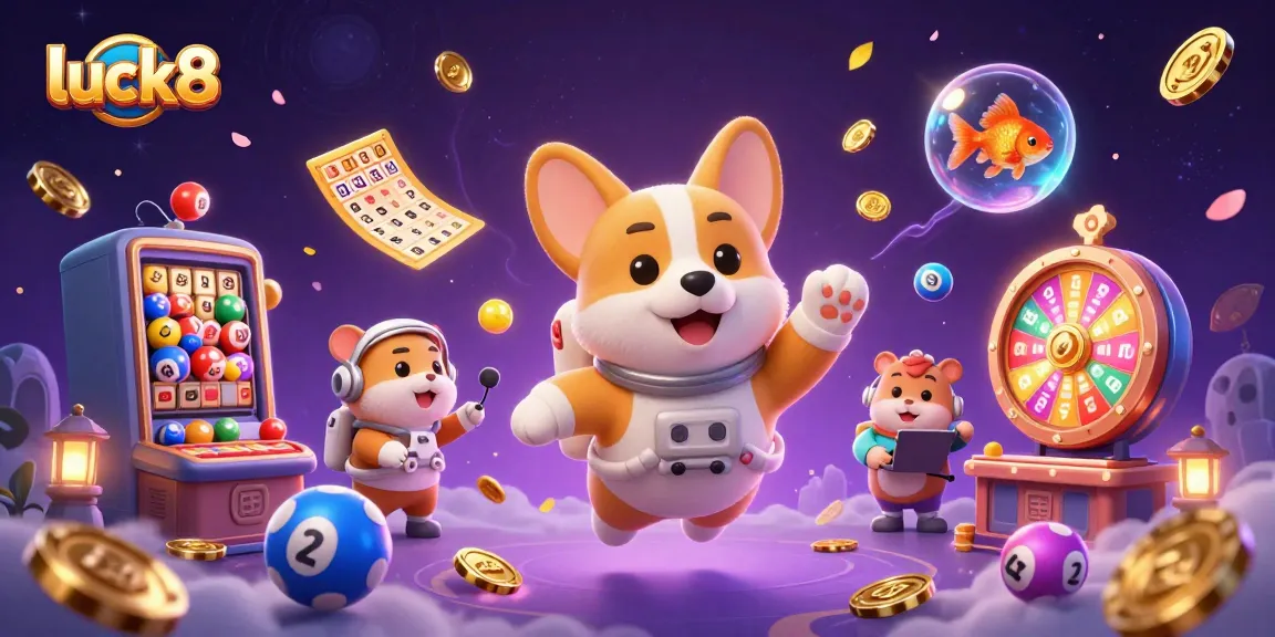 Luck8's exciting gaming experience unfolds as players enjoy casino gaming in zero gravity.