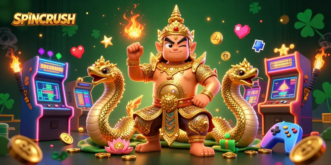 Experience the excitement with SPINCRUSH, where skill meets chance in a vibrant gaming adventure.