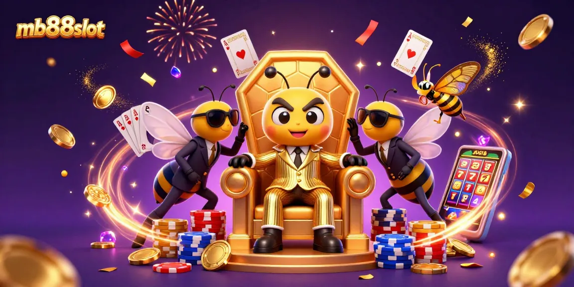 Engage in thrilling casino action at mb88slot with colorful gaming elements and dynamic characters.