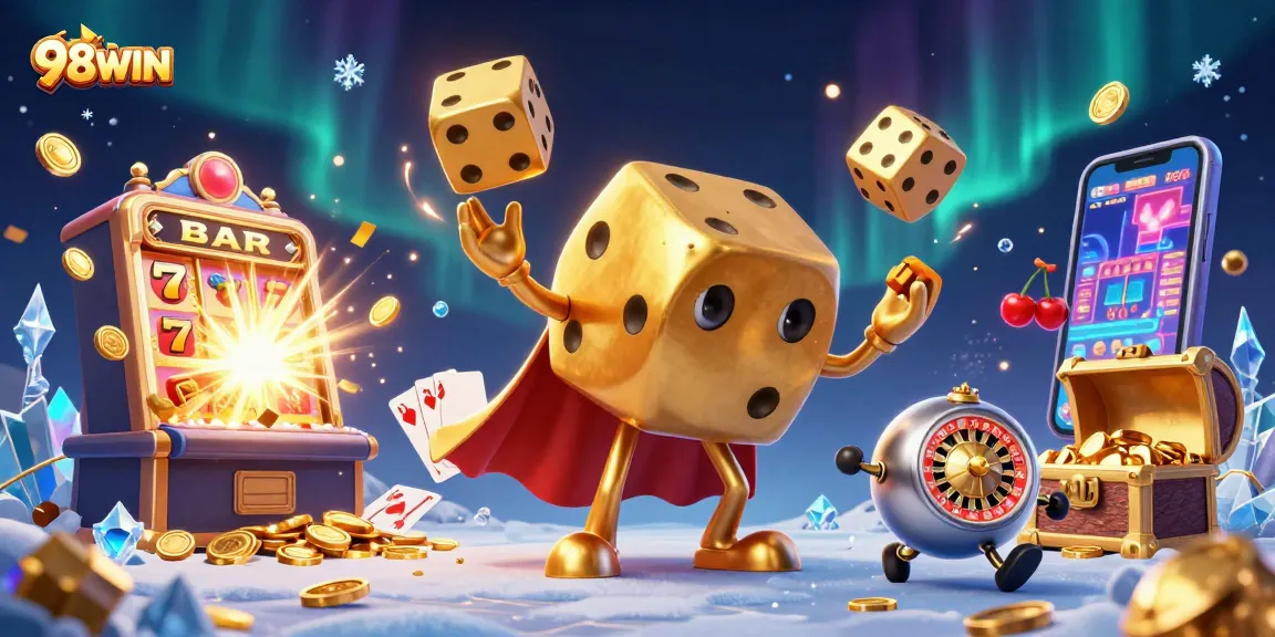 Play exciting casino games with 98WIN and win big at this dazzling online entertainment platform.