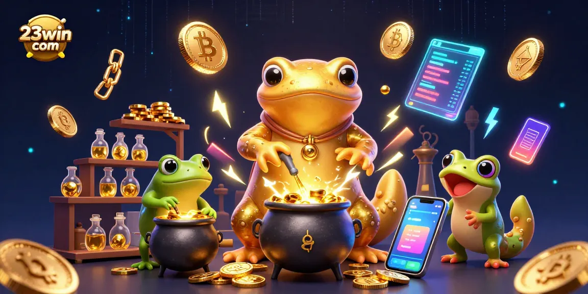 Experience the thrill of 23win com with exciting golden alchemist and crypto elements!